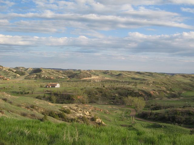 Chateau deMores - spring view
