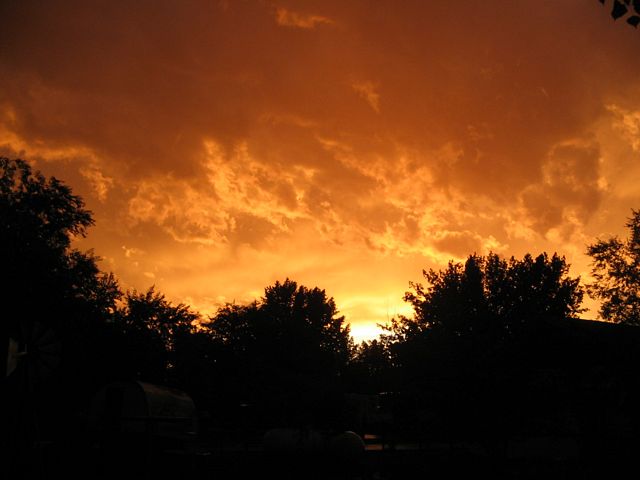 Western skies