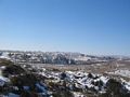 Badlands in winter